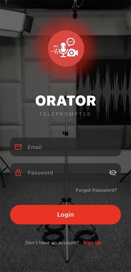 Orator app screenshot 1